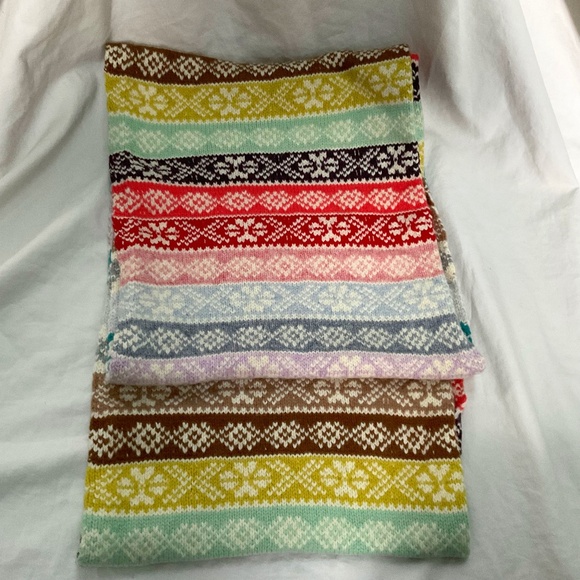 NWT Gap Fair Isle Infinity Scarf Wool Blend - Picture 1 of 6